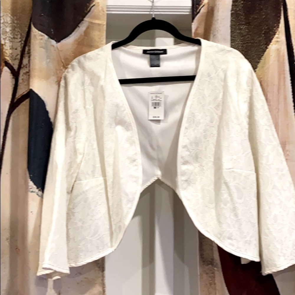 Brand new, never worn, White Jacket